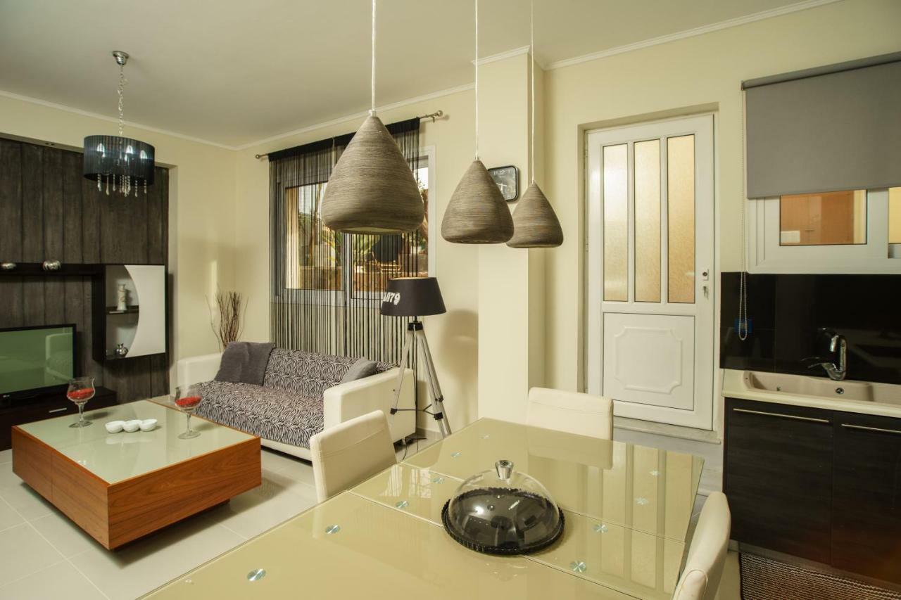 Glaros Beach Apartment Kato Daratso Extérieur photo